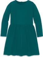 Primary Kids Long Sleeve Perfect Pocket Dress