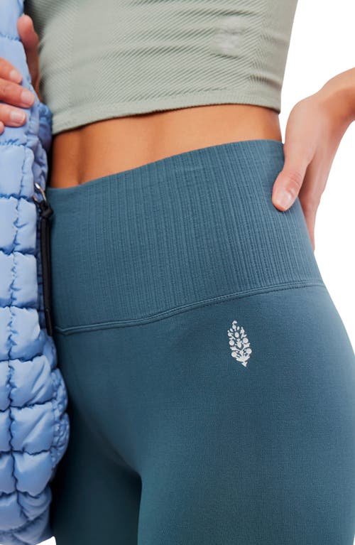 Free People Fp Movement Good Karma Leggings In Animal Print