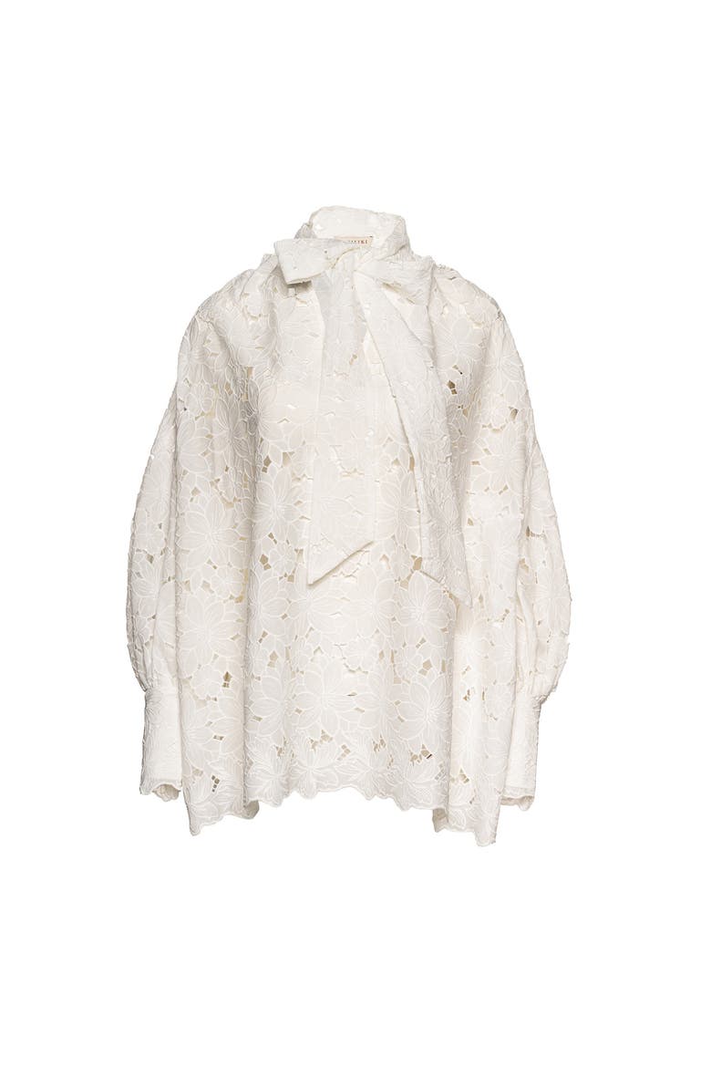 Raya Lace Top, Main, color, White