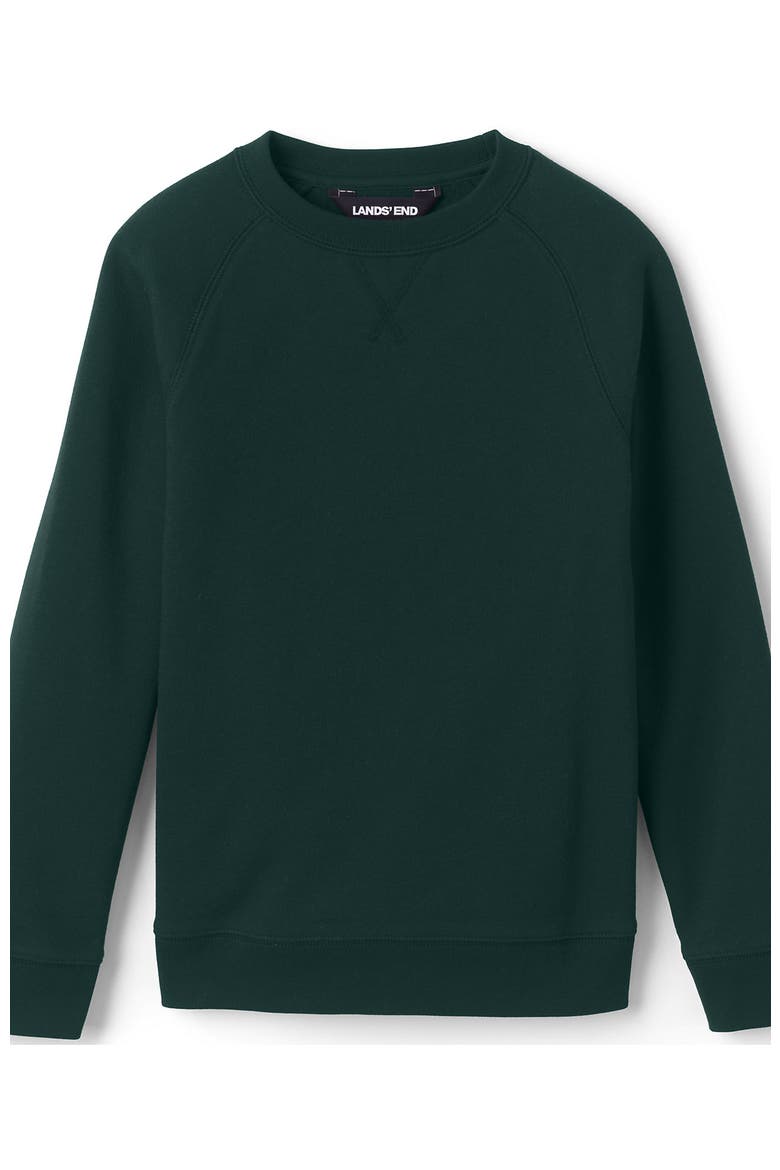 School Uniform Kids Crew Sweatshirt, Main, color, Evergreen