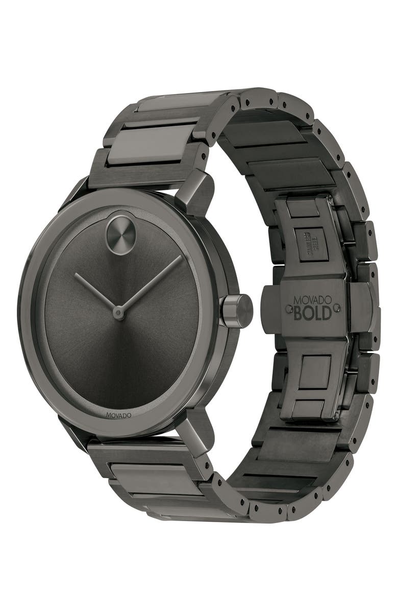 Movado Bold Evolution Bracelet Watch, 40mm, Alternate, color,