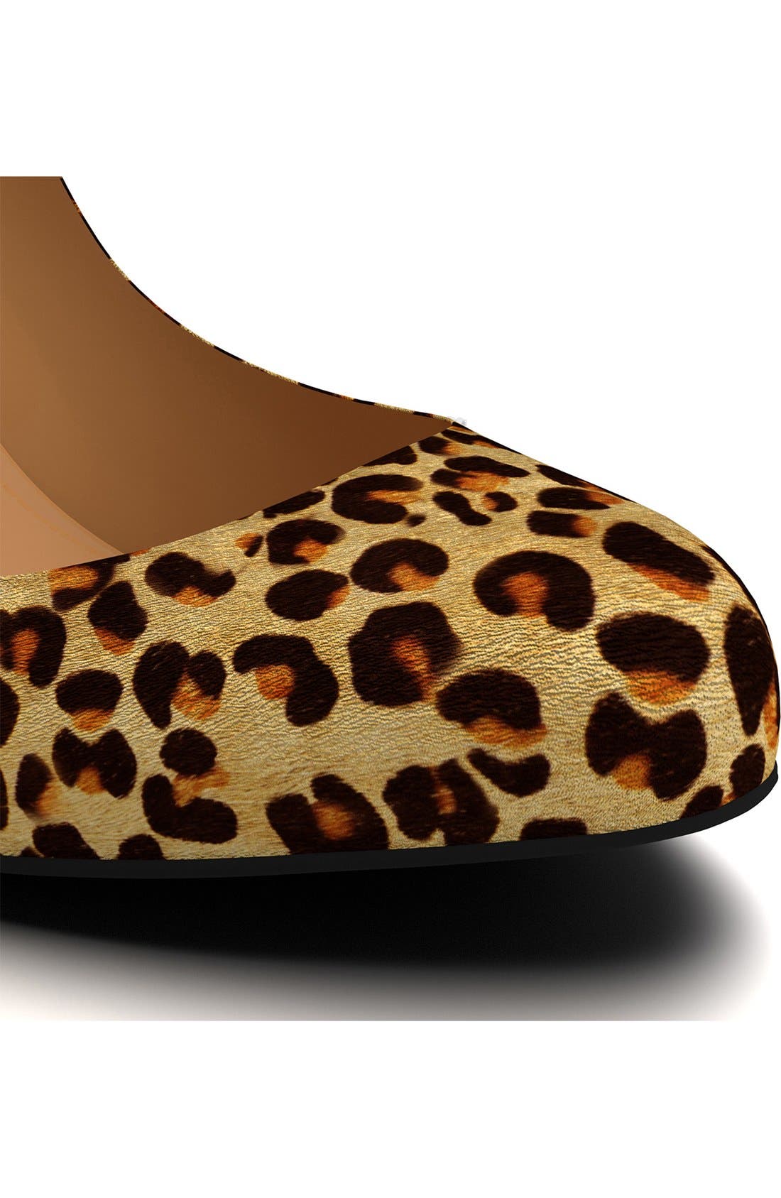 Leopard Genuine Calf Hair Pump, Alternate, color, DARK LEOPARD HAIR