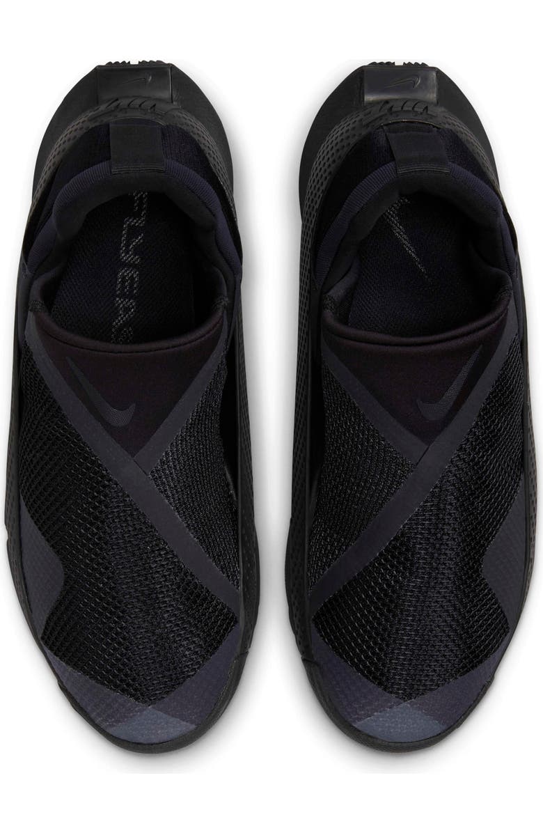 Nike Go Flyease Slip-On Sneaker, Alternate, color, Black/ Black/ Black