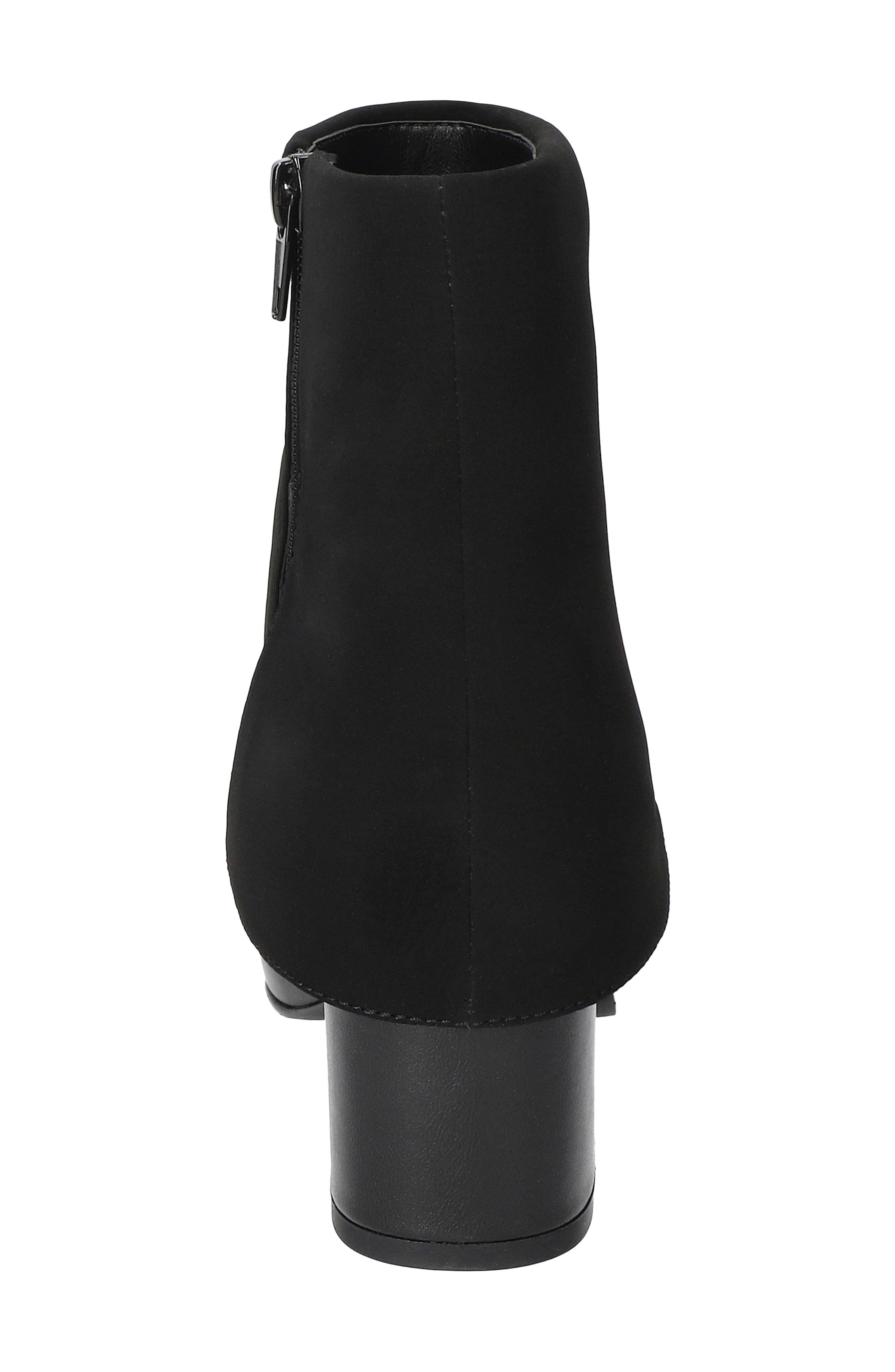 EASY STREET Sutton Foldover Cuff Platform Bootie, Alternate, color, Black-Lamy