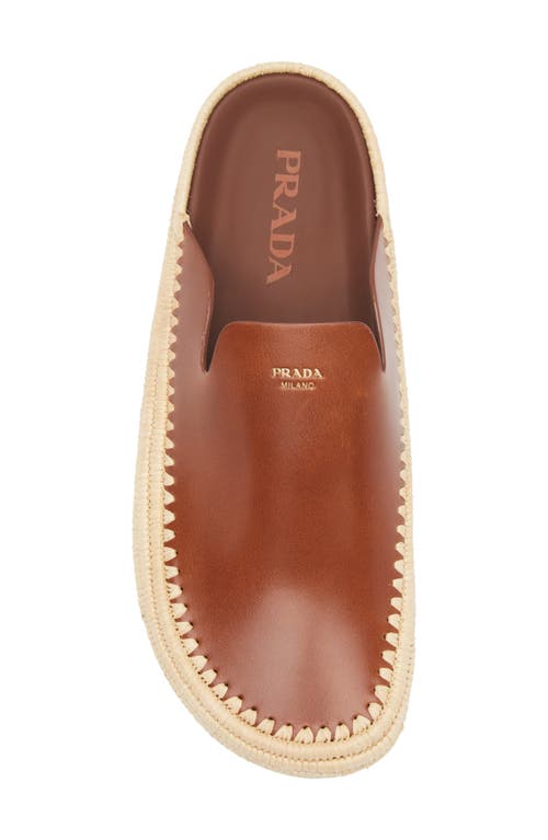 Prada Espadrille Mule In Neutral