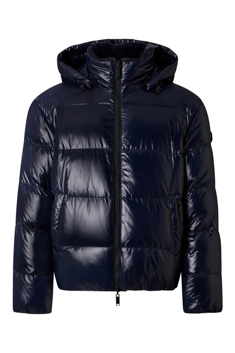 Kings Reversible Down & Feather Fill Puffer Jacket, Main, color, NAVYNAVY