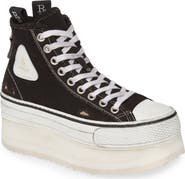 R13 Platform High Top Sneaker