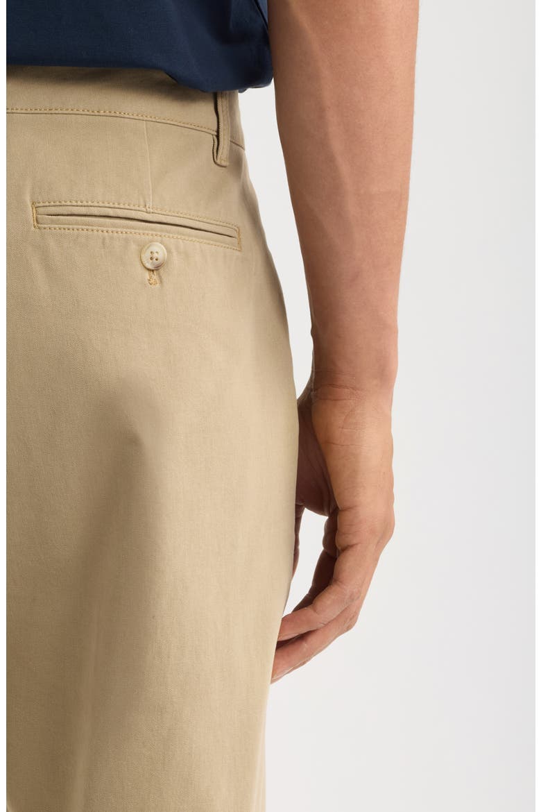 Slim Fit Washed Chino Pants, Alternate, color, TAN BURROW