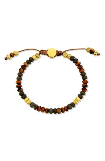 Blackjack Beaded Slider Bracelet