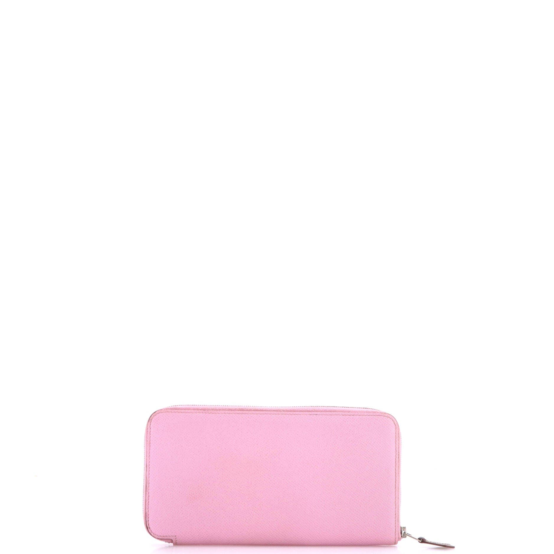 Azap Zip Around Wallet Silk'in Epsom Long, Alternate, color, Pink