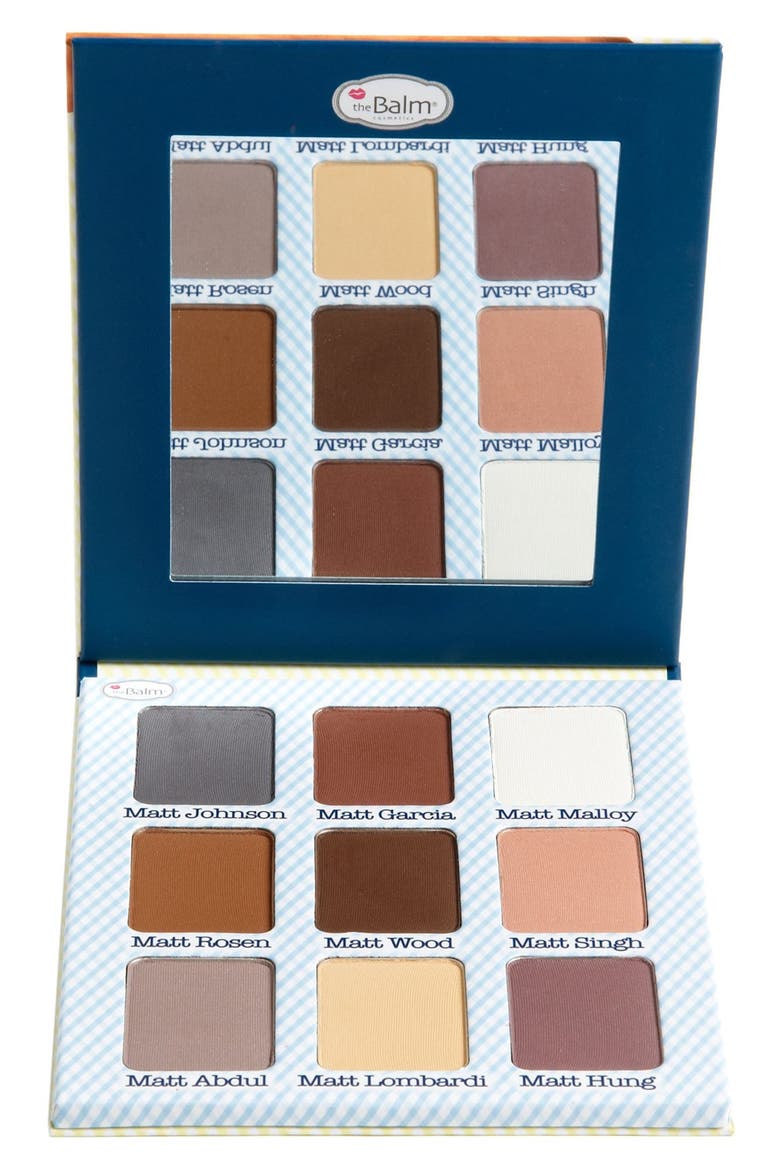 'Meet Matt(e)®' Nude Eyeshadow Palette, Main, color, NO COLOR