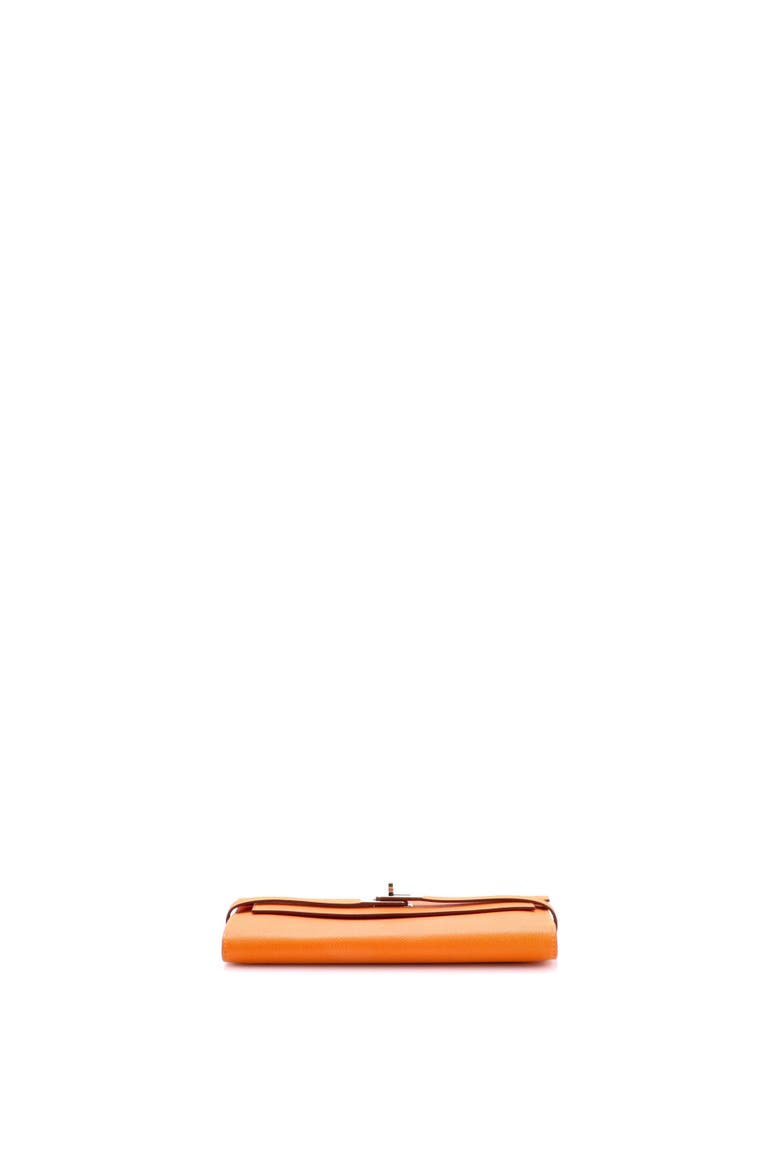 Kelly Wallet Verso Epsom Long, Alternate, color, Orange