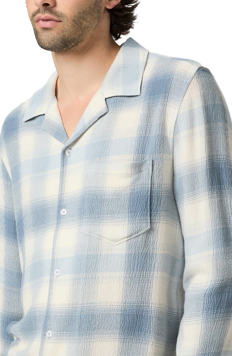 PAIGE Kransey Plaid Shirt, Alternate, color, Shadow Plaid