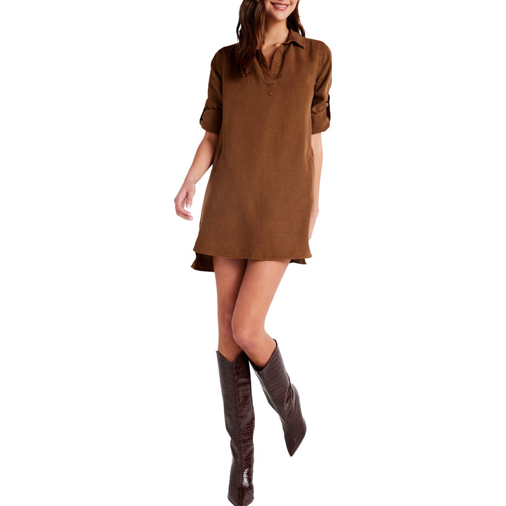 Bella Dahl A-Line Shirtdress in Twilight Gold  product