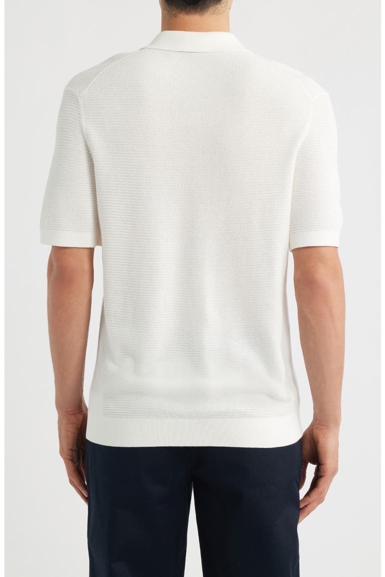 Soris Knit Polo, Alternate, color, IVORY