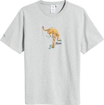 【NOAH】x PUMA コラボ グラフィックTシャツ 袖ロゴ コットン NOAH】x PUMA コラボ グラフィックTシャツ 袖ロゴ コットン