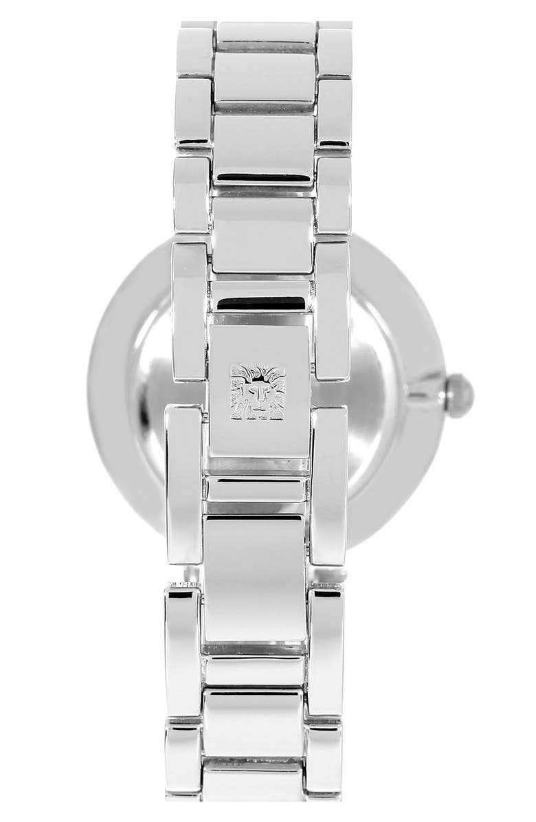 Anne Klein Round Bracelet Watch, 34mm, Alternate, color, 