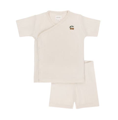 Embroidered Cherry Collection - Lounge Set (Baby)