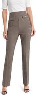 BOSS Tubeka Check Print Straight Leg Pants
