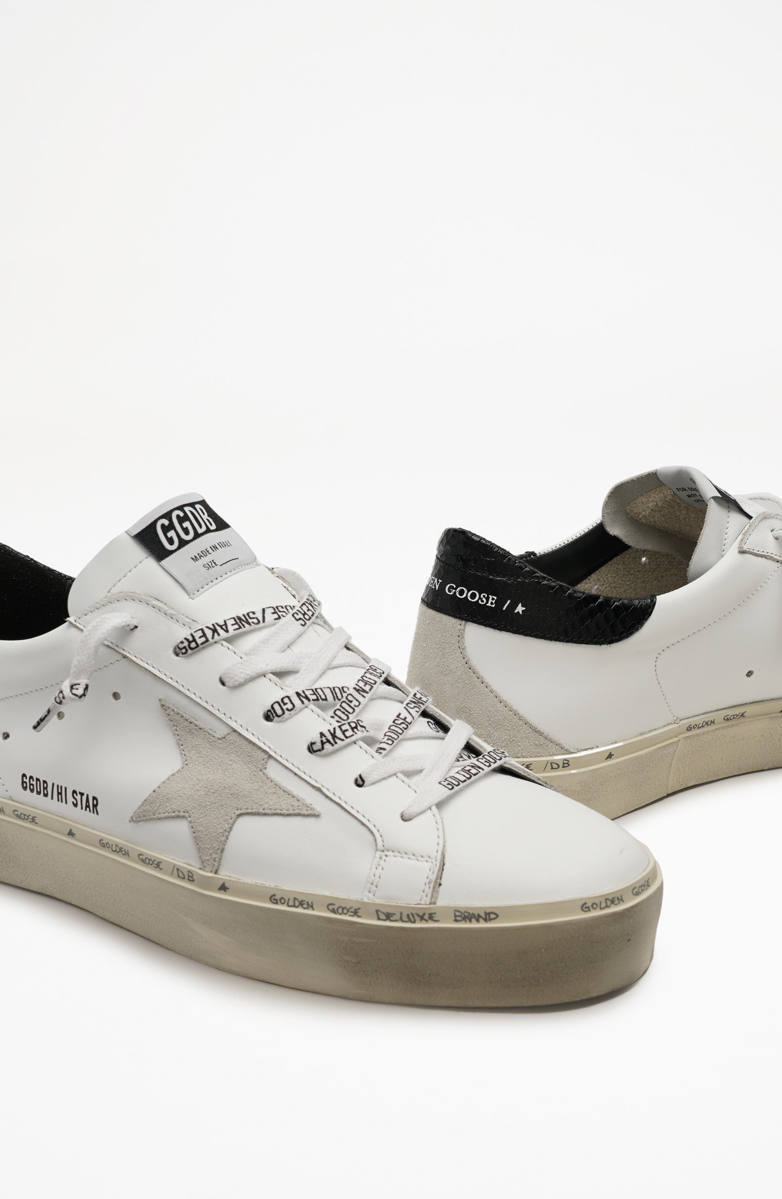 Golden Goose Hi Star Sneaker, Alternate, color, 