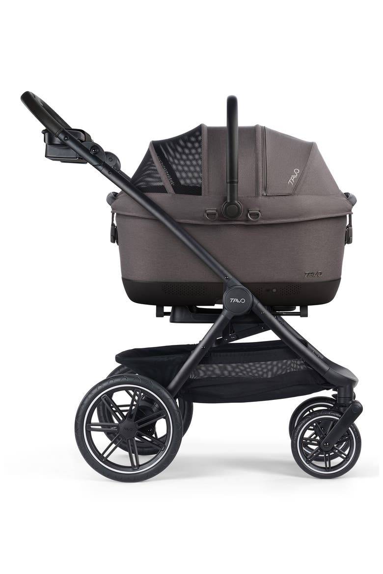 Maeve™ iso6X Wind Pet Car Seat & Roscoe™ Trek Stroller, Main, color, ASHEN