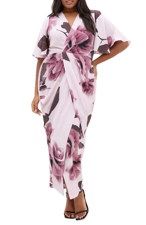 Braelynn Floral Print Maxi Dress