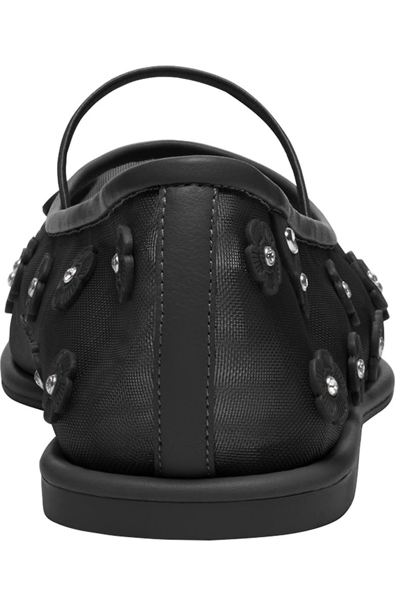 COACH Emilia Tea Rose Mesh Mary Jane Flat, Alternate, color,