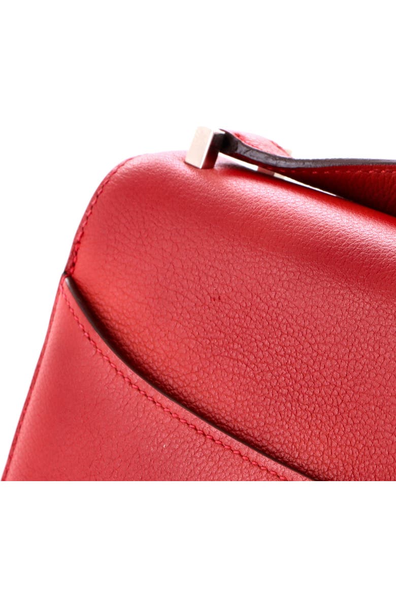 Pre-Owned Hermes 2002 Shoulder Bag Evercolor 20, Alternate, color, Rouge Casaque