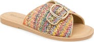Splendid Sandy Raffia Slide Sandal