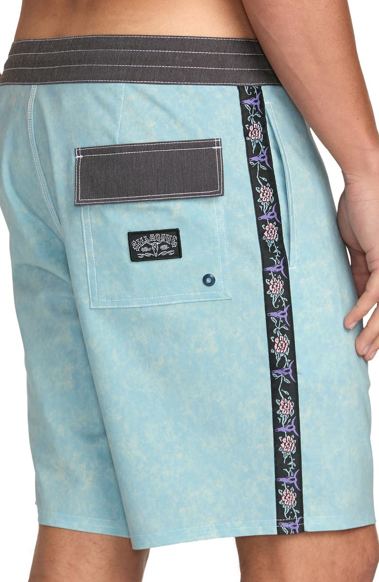 Billabong Occy Lo Tide Board Shorts, Alternate, color, Cool Blue