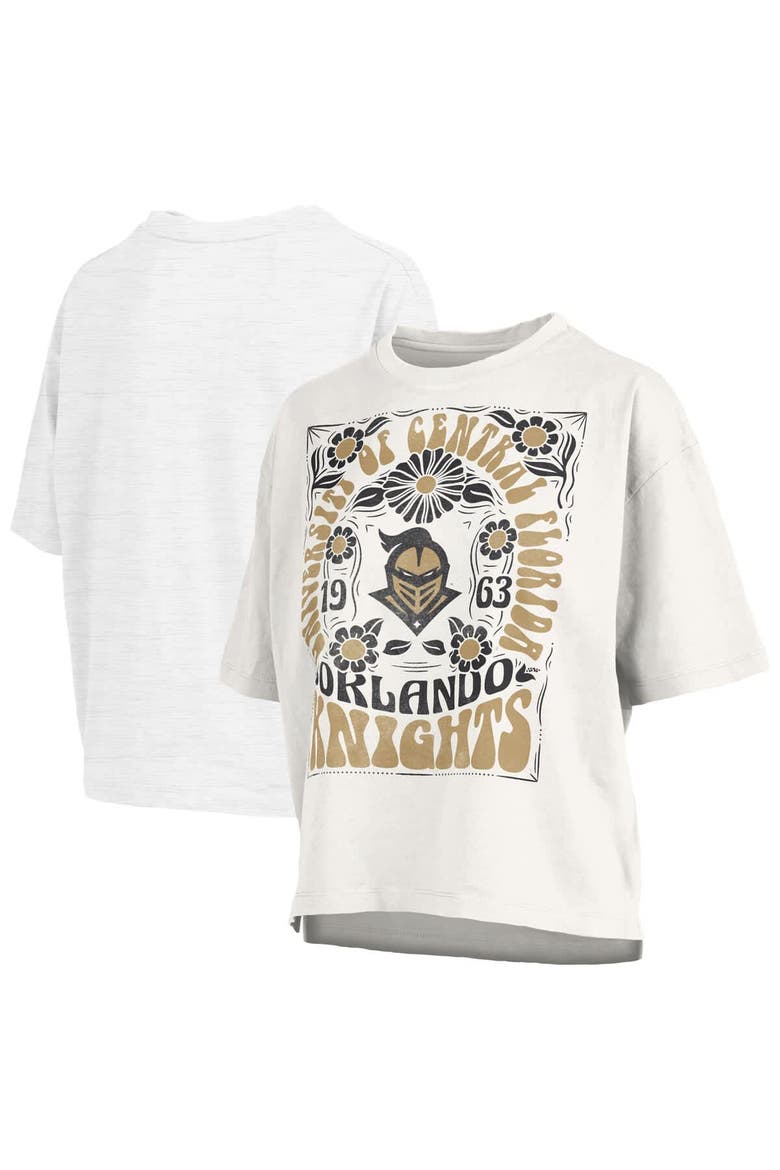 Women's Pressbox White UCF Knights Harmony Oversized T-Shirt, Alternate, color, White