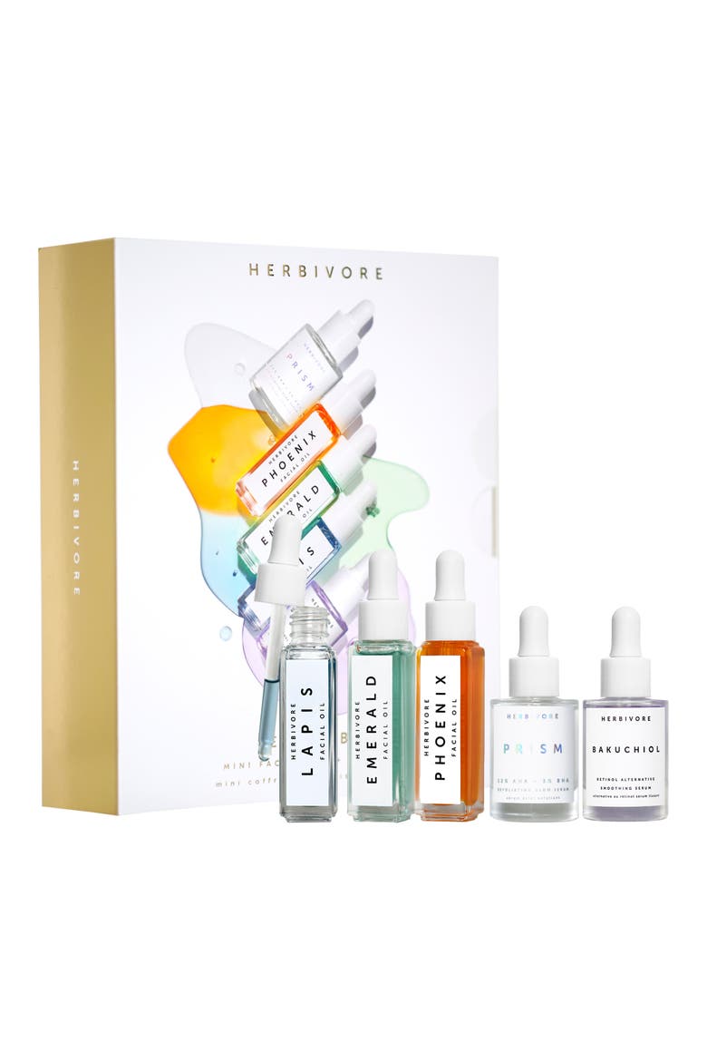 Jewel Box Mini Facial Oil & Serum Set, Main, color, NO COLOR