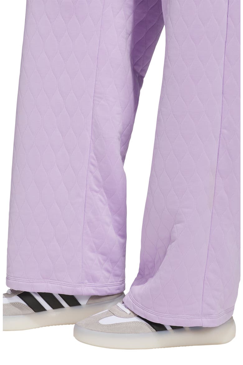 Quilted Pants, Alternate, color, POWDER PLUM