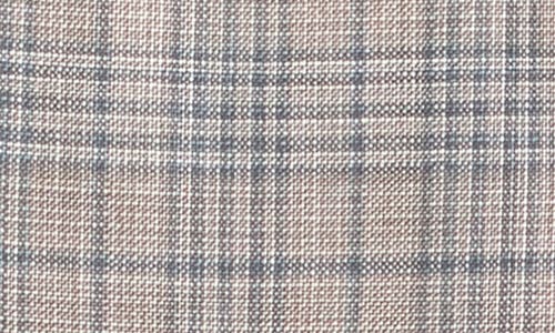 Heritage Gold Plaid Wool Blend Sport Coat In Gray