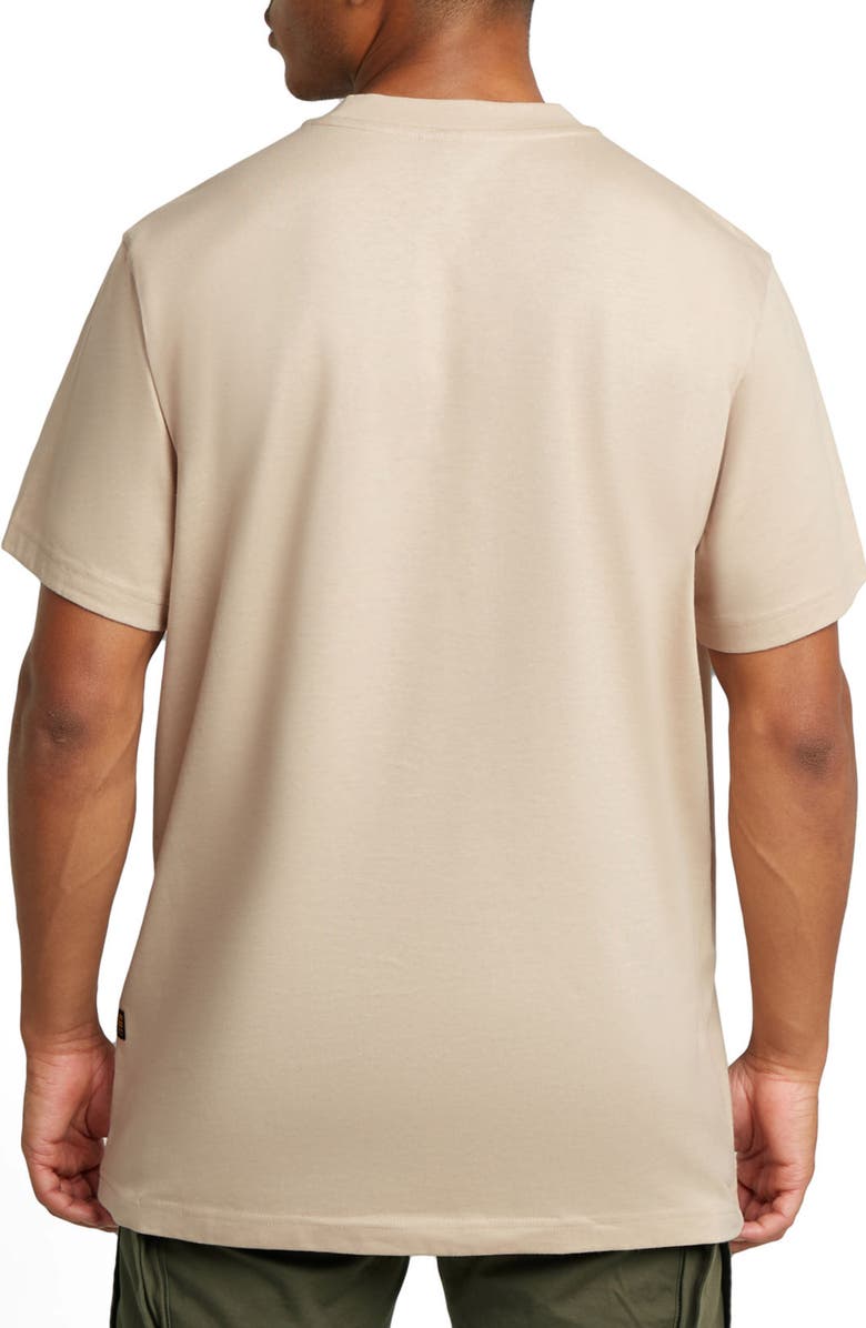 G-STAR Burger Box Rain Loose Organic Cotton Graphic T-Shirt, Alternate, color, Dk Brick