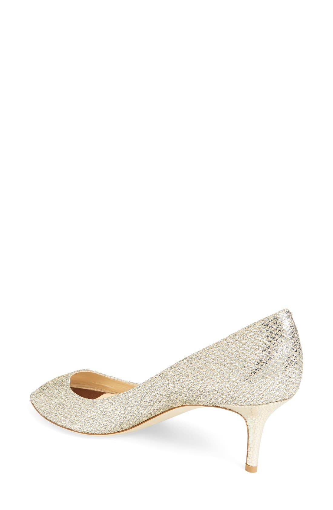 'Isabel' Pump, Alternate, color, CHAMPAGNE GLITTER FABRIC
