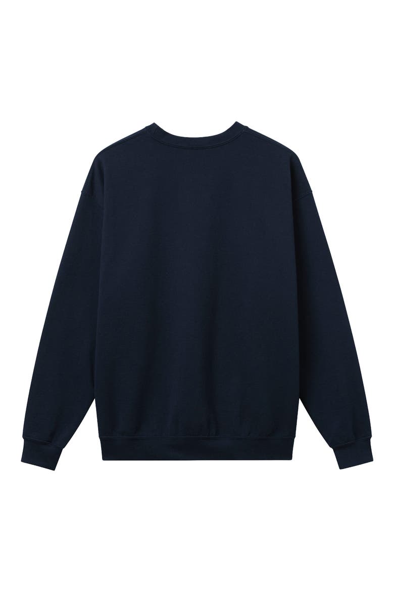 Miller Taste the High Life Graphic Sweatshirt, Alternate, color, NAVY