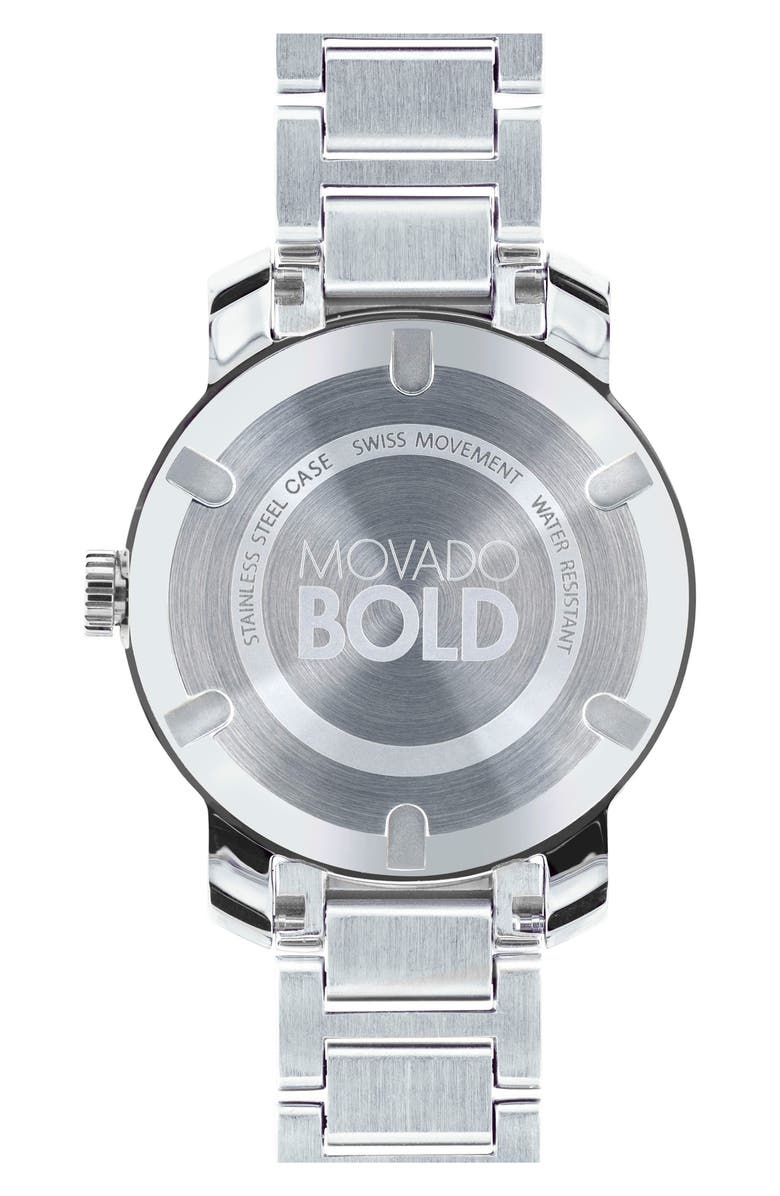 Movado 'Bold' Bracelet Watch, 32mm, Alternate, color, 