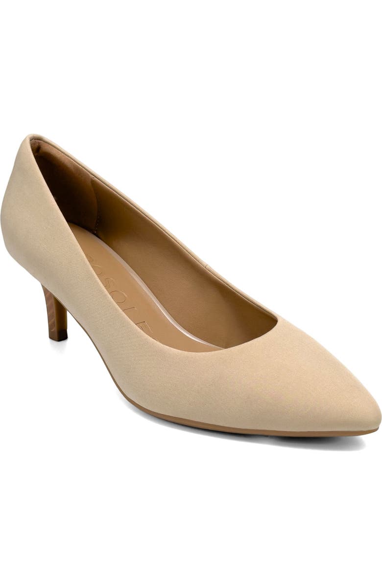 Aerosoles Elil Kitten Heel - Wide Width Available, Main, color, Stone