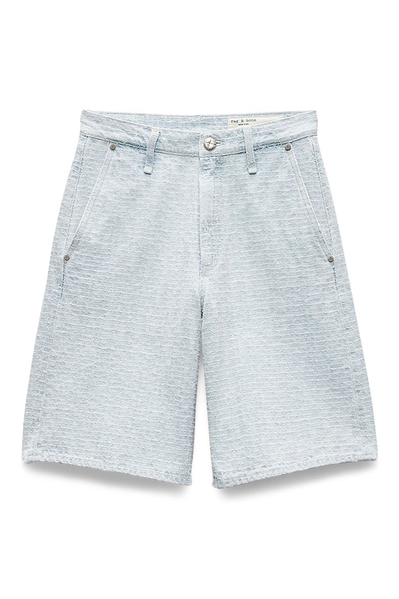 McKenna Denim Shorts, Alternate, color, TWEED