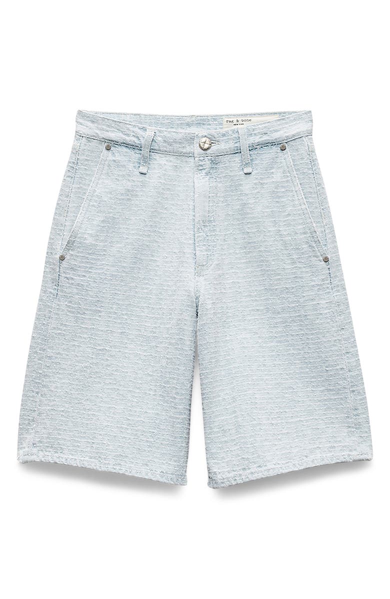 rag & bone McKenna Denim Shorts, Alternate, color, Tweed