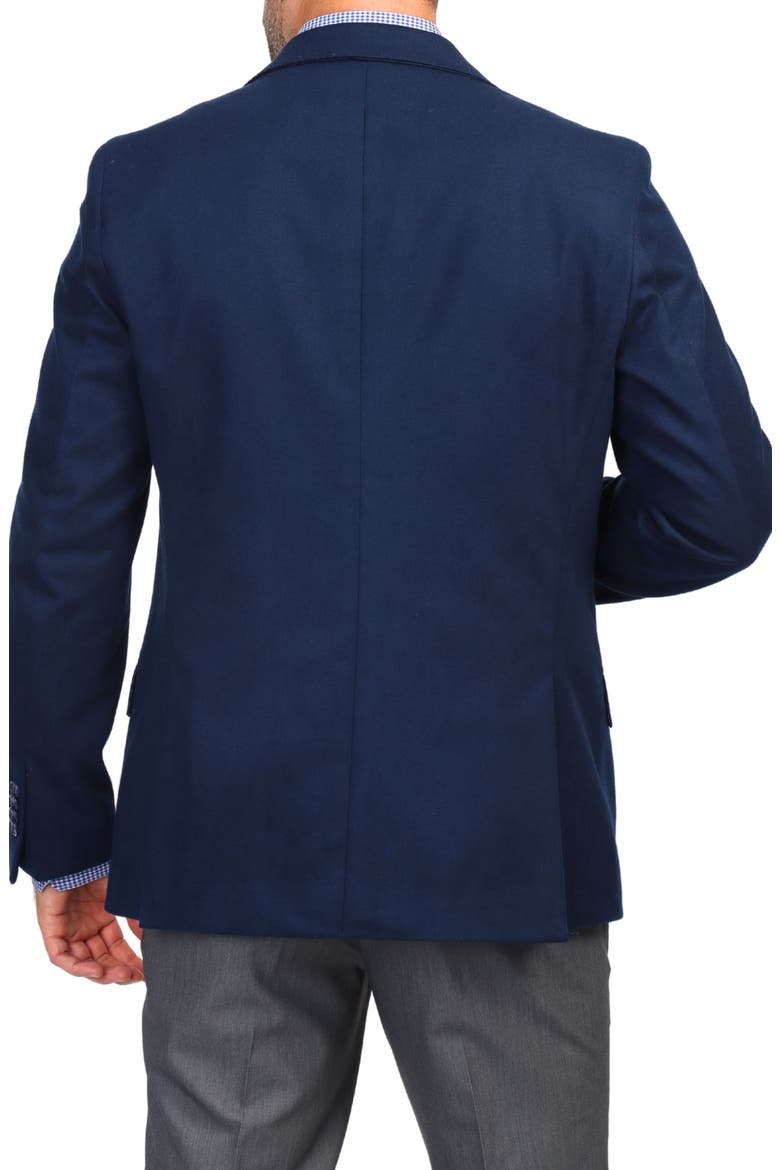 Luxe Touch Sport Coat, Alternate, color, NAVY