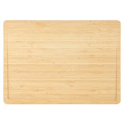 Megachef 3 Piece Wood Cutting, Prep And Serving Boards With Slanted Juice Groove In Brown