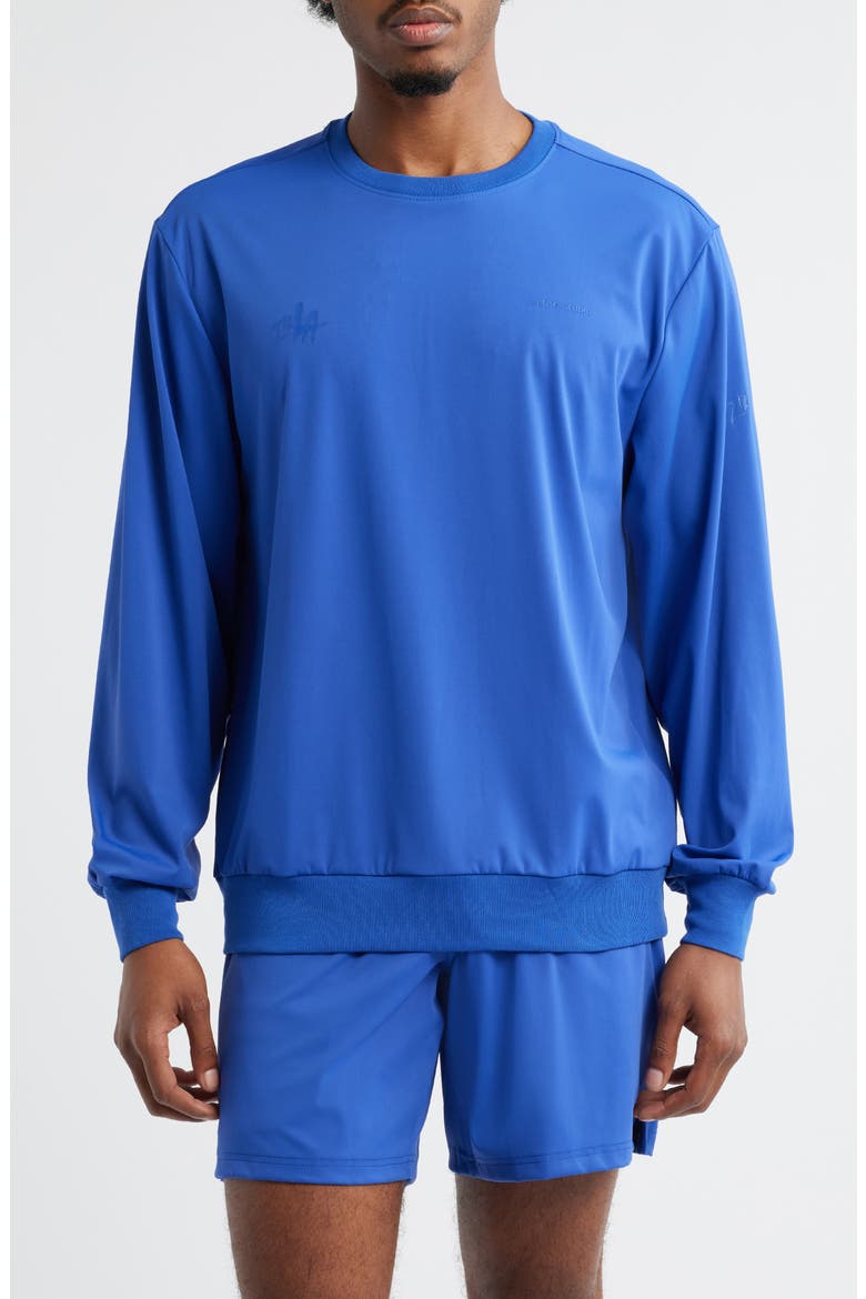 Blake Snell Tempo Lite Sweatshirt, Main, color, RECOVERY BLUE
