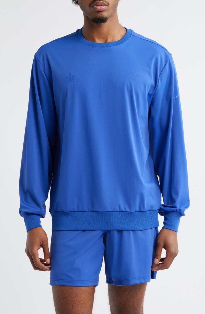 SANTO STUDIO Blake Snell Tempo Lite Sweatshirt, Main, color, Recovery Blue