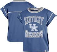 '47 Women's '47 Royal Kentucky Wildcats Sound Up Maya Cutoff T-Shirt