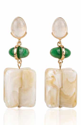 Resin Drop Earrings