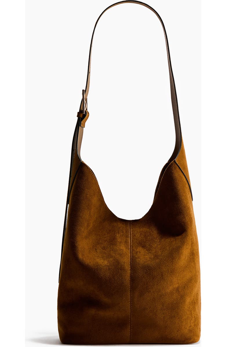 H&M Shoulder Bag, Main, color, Brown