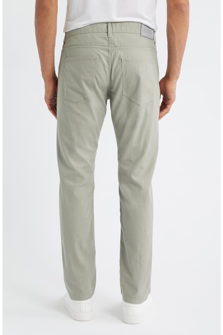 Delaware Slim Fit Five Pocket Pants, Alternate, color, MEDIUM GREEN