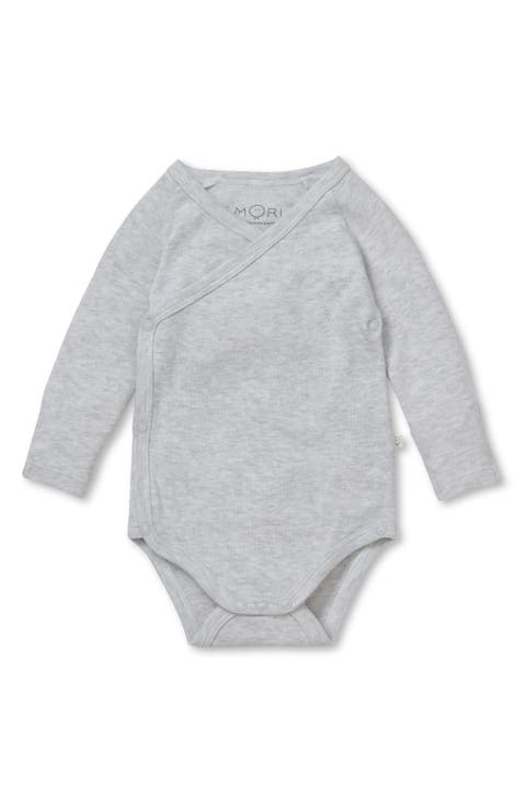Long Sleeve Wrapover Bodysuit